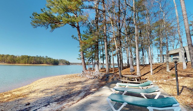Welcome to Fort Hatchett. Rent half the home for a smaller group.