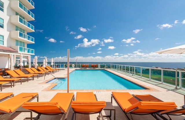 Ocean, Marina & City View Studio + Balcony #2