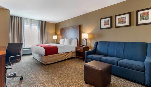 Suite, 1 King Bed with Sofa bed, Accessible, Non Smoking
