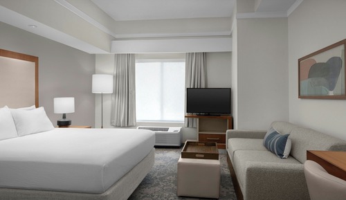 Suite, Multiple Beds, Hearing Accessible (Roll-in Shower)