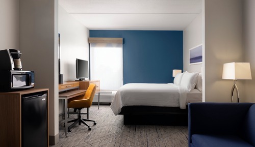 1 King Bed with Sofa Bed